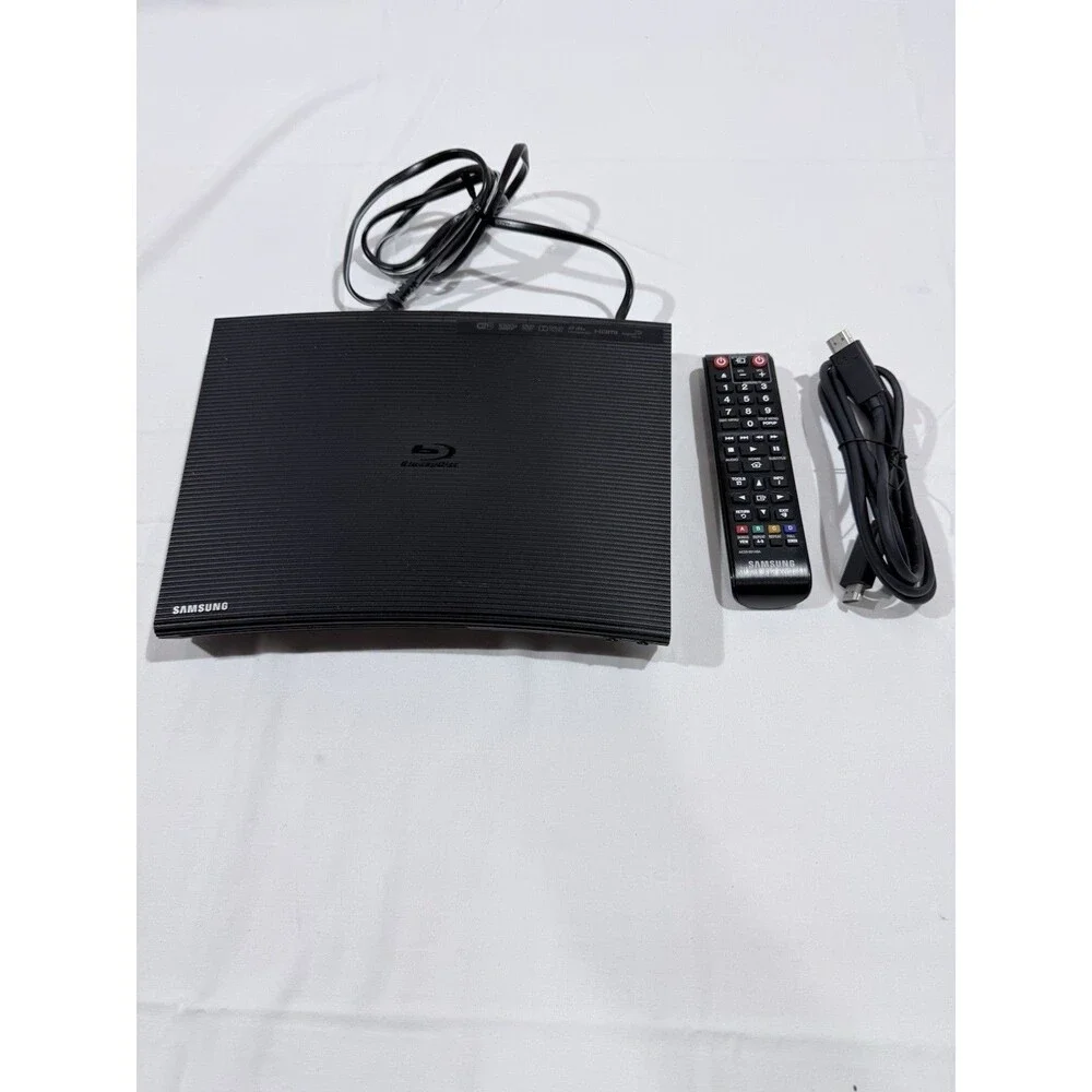 Samsung BD-J5700 Smart Curved Blu Ray DVD Player Streaming WiFi w/ Remote & HDMI